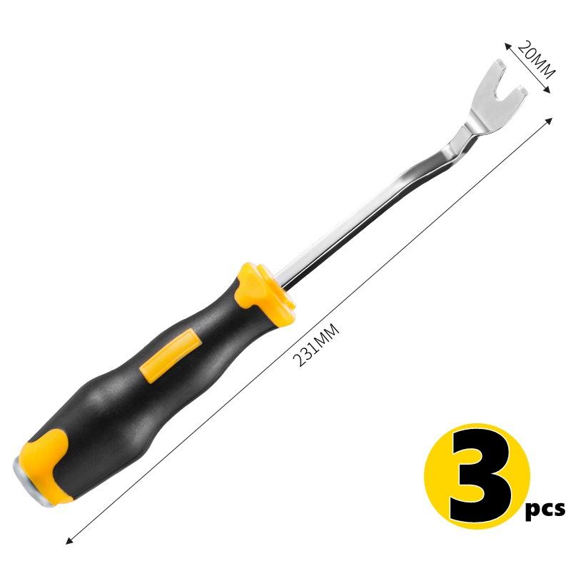1 шт. Отвертки Гвоздодер Гвоздобой Монтажные инструменты Инструмент для снятия панелей и обивки Крепежный элемент для домашнего ремонта Мастерская Ручные инструменты