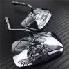 Motorcycle Parts Rear View Mirrors For Harley Street Sports Chopper Cruiser Eagle Spirit Live To Ride