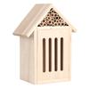 Garden Outdoor Wooden Insect Bee House Wood Bug Room Shelter Nesting Box Decoration