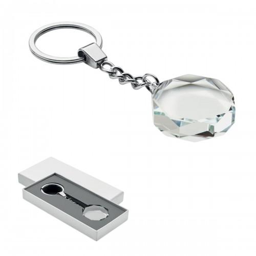MidOcean Roundward Round Glass Keyring