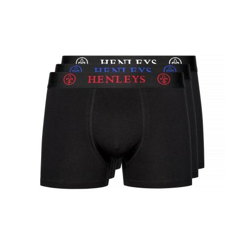 Мужские боксеры с тройным замком Henleys (Упаковка из 3 шт.)