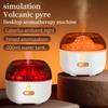 200ml Volcano Air Humidifier Desktop Electric USB Humidificadore Water Mist Essential Oil Aroma Diffuser with Colorful Lighting