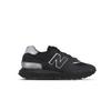 New Balance NB 574 Future Effect Амортизация Устойчивость к истиранию Покрытие Низкий профиль Повседневная обувь Унисекс Серебристый Черный U574LGMT(Команда368-)