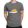 Pull Egg Gudetama Cute T-Shirt Men  Vintage Cotton Tee Shirt Crew Neck Short Sleeve T Shirts New Arrival Clothes