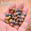 Круглые Случайные Смешанные 6мм 8мм 10мм 12мм 14мм Керамические Фарфоровые Свободные Бусины Лот для Материалов для Изготовления Ювелирных Изделий DIY Поделки Фурнитура Креативные Бусины