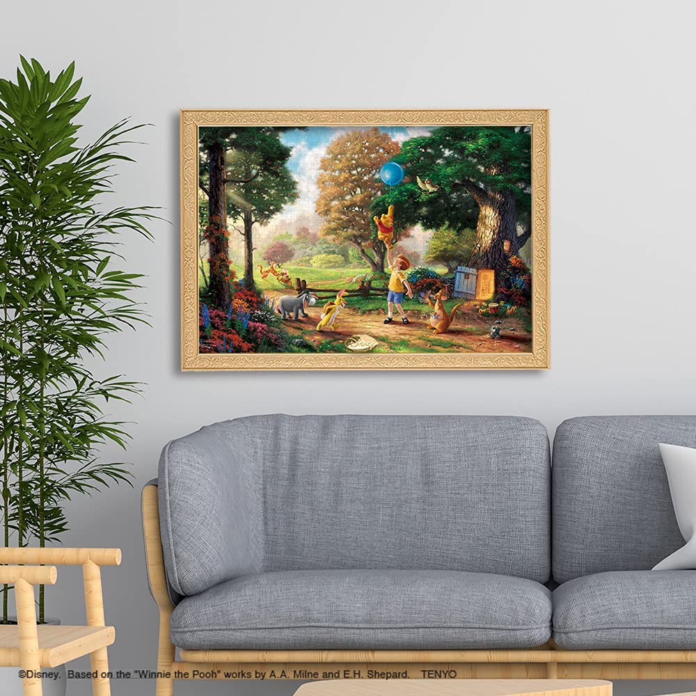 Tenyo Пазл Дисней Томас Кинкейд Винни-Пух II Специальное Искусство Включает и Сервисную Карту (Теньо) [Сделано в Японии] 1000 деталей (51х73,5см)