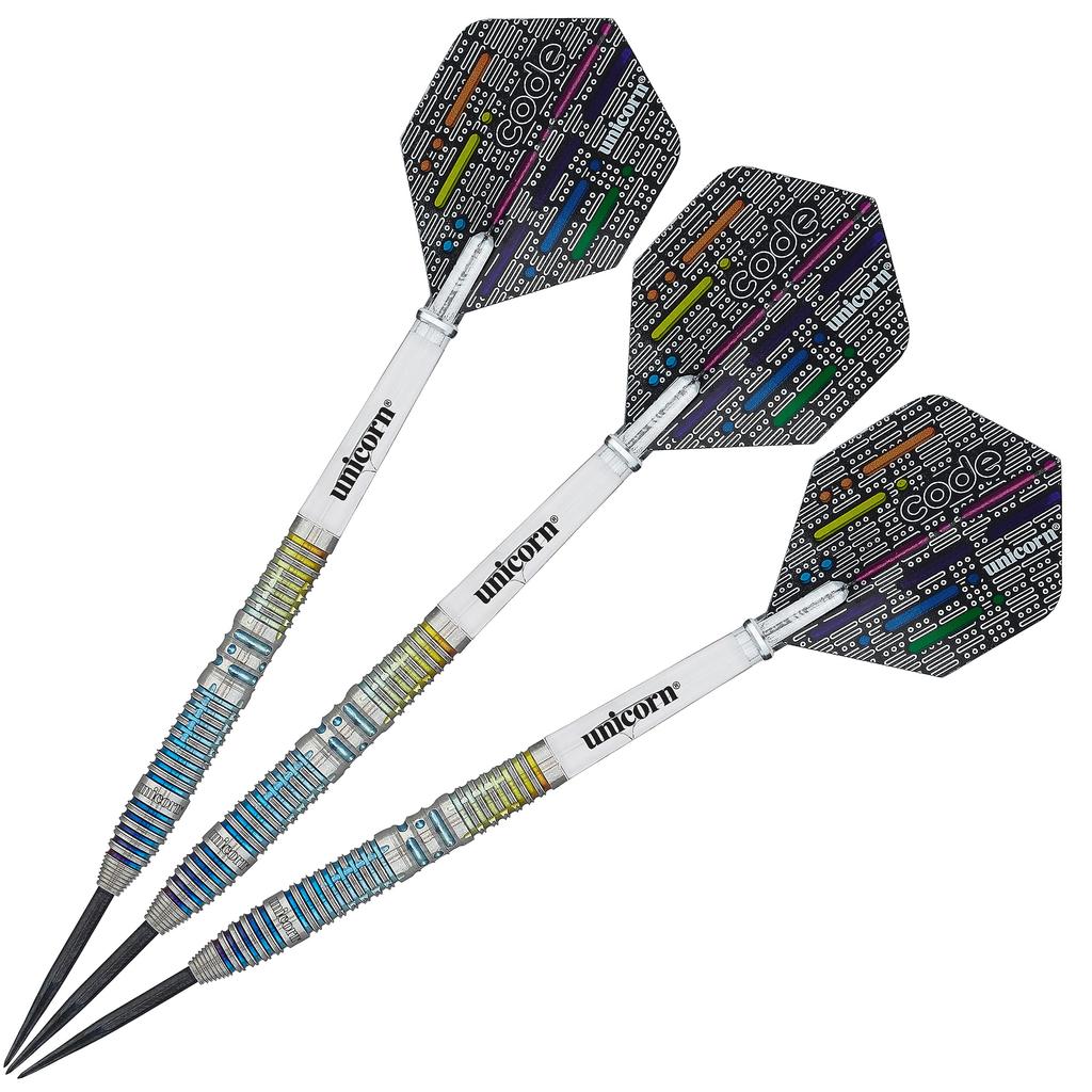 Unicorn Code Series Dart Jeffrey de CODE 06066 Barrel, Zwaan, Steel, 25g,