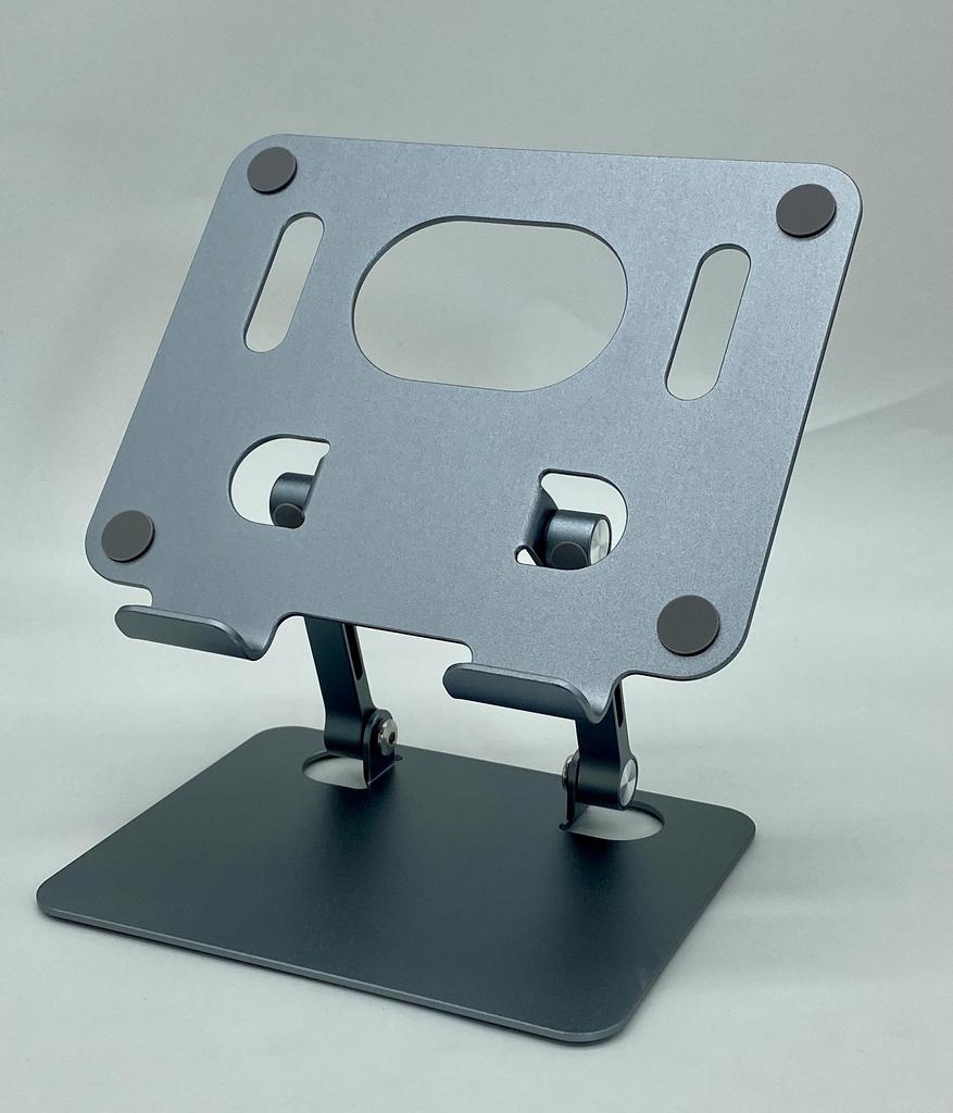 Adjustable Aluminum Tablet and Phone Stand for iPad and iPhone