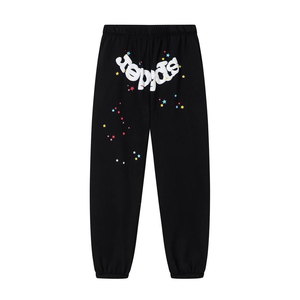 SP5der Паутина Плюс Велюровый Комплект Худи и Штанов - Унисекс Модный Уличный Стиль