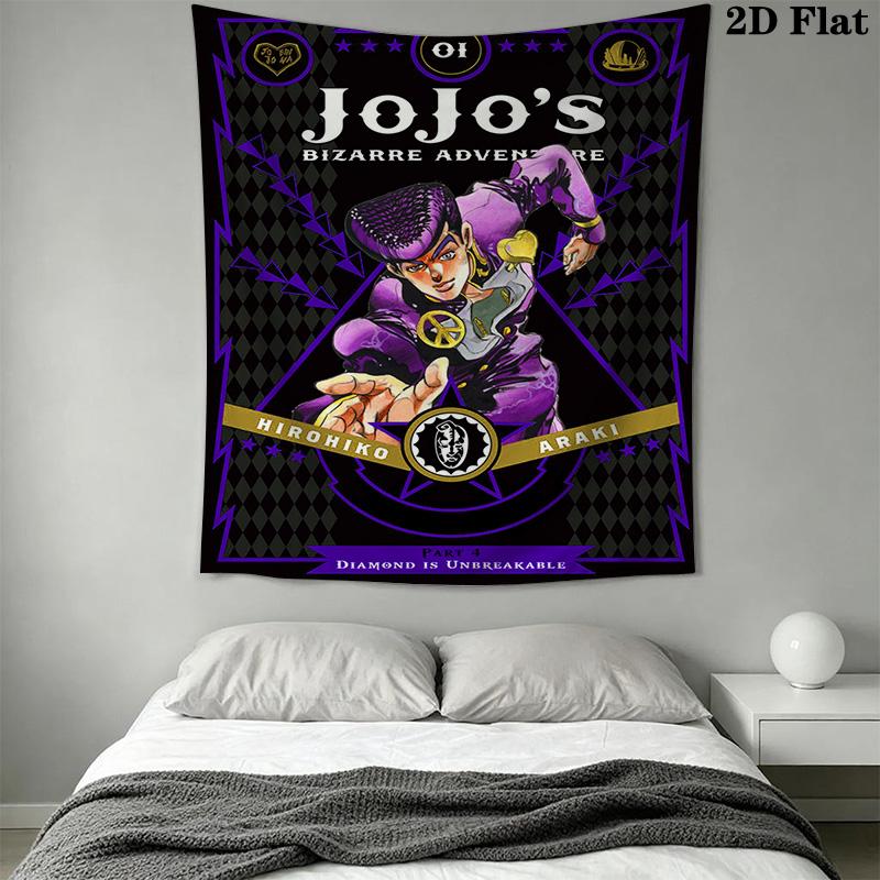 Jojo'S Bizarre Adventure Stone Ocean Threepiece Set 1 Duvet Cover 2 Pillowcase Without Core Bedding Set Duvet Cover And Pillowcase