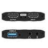 4K USB 3.0 Карта захвата видео, HDMI-совместимый HDTV-рекордер Grabber для записи игр, ПК, игрового аудио и микрофона