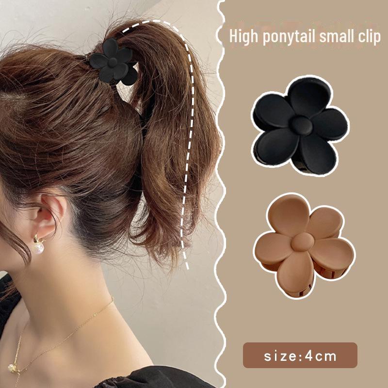 Зажим для высокого хвоста Frosted Flower Anti-Collapse