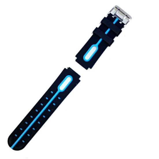 Ремешок для часов, мягкий универсальный силиконовый ремешок для умных часов 16 мм, сменный браслет для детей