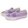 Emma Mulholland On Holiday X Vans Classic Slip-On Whimsical Floral Embroidery Unisex Sneakers Purple Multi-Color True-White VN0A5JMH6GL