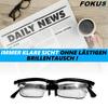 FOKUS индивидуально регулируемые очки -6 +3 диоптрии очки для чтения Ad Lens Glass