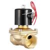 DN40 112" Two Way Brass Electric Solenoid Valve Normally Closed 220VAC