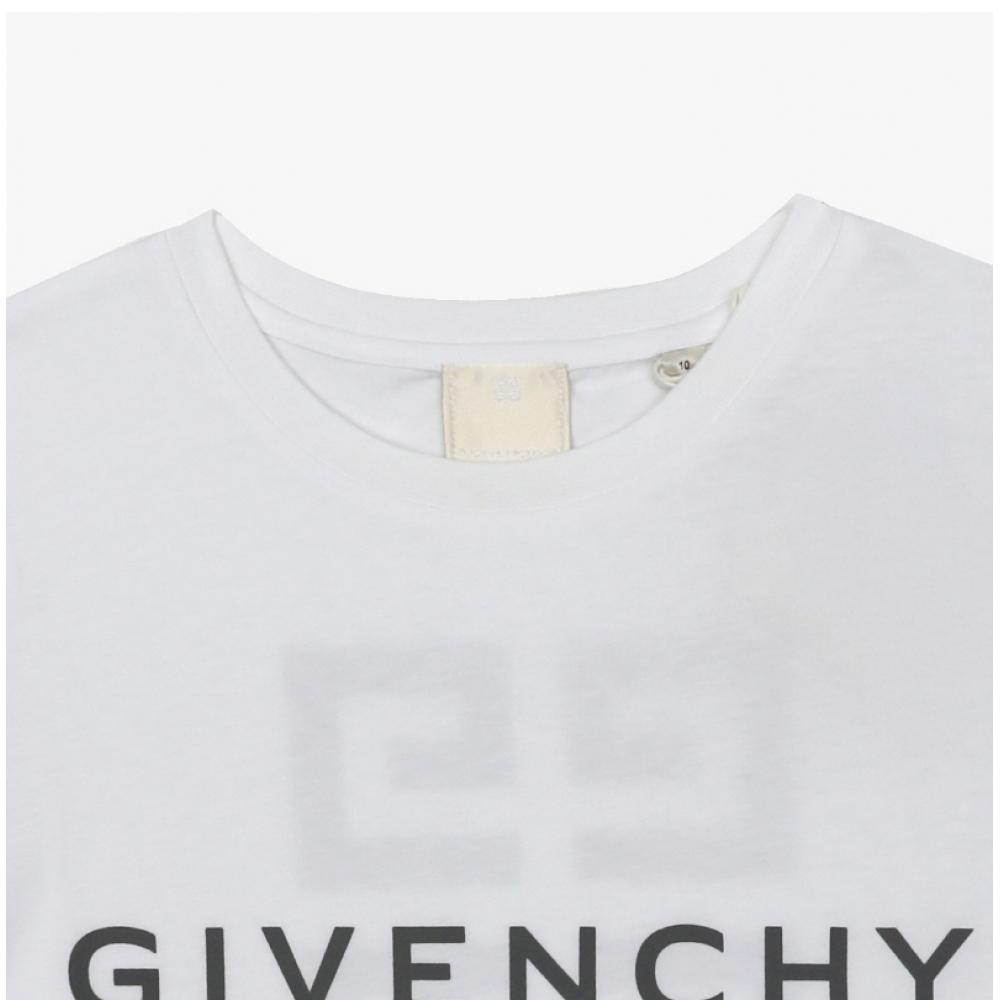 Givenchy Логотип AkiTaif Детская футболка H30718
