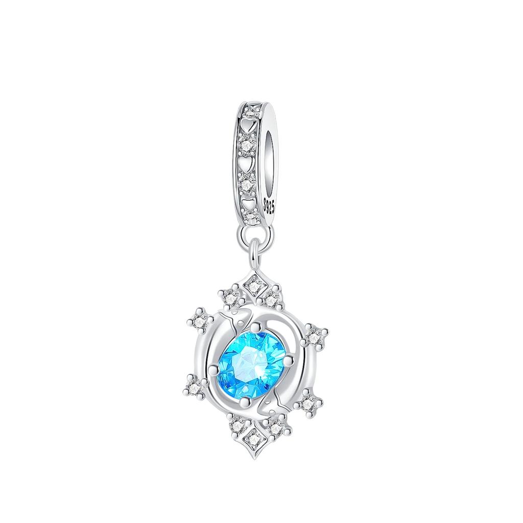 Новые Оригинальные Медные Синие Шармы Святая Мать Ладонь Сердце Кот Бусины Подвески Подходят для Браслета Ожерелья DIY Ювелирные Изделия Подарок