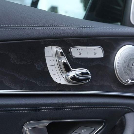 For Benz C E Class GLC W205 X253 W213 Seat Adjustment Button Cover Trim 2016-21