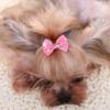 5PCS Lot Colorful Bow Hairpin For Cats Dog Headdress Hair Bows Dog Pet Accessories Puppy Accessories Color Random Pet Supplies