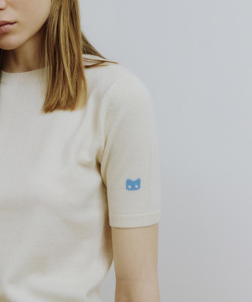 MOLLIOLLI Bori 100% Cashmere Sleeve Knit [Eco Paper]