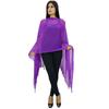 Женские шарфы с запахом Dupatta из шифоновой смеси, длинные палантины Chunni