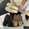 Мода Женские Балетки Тапочки Элегантные Неглубокие Мюли Тапочки Обувь Лето Новая Мода Шлепанцы 2025 Прогулочные Мягкие Слайды