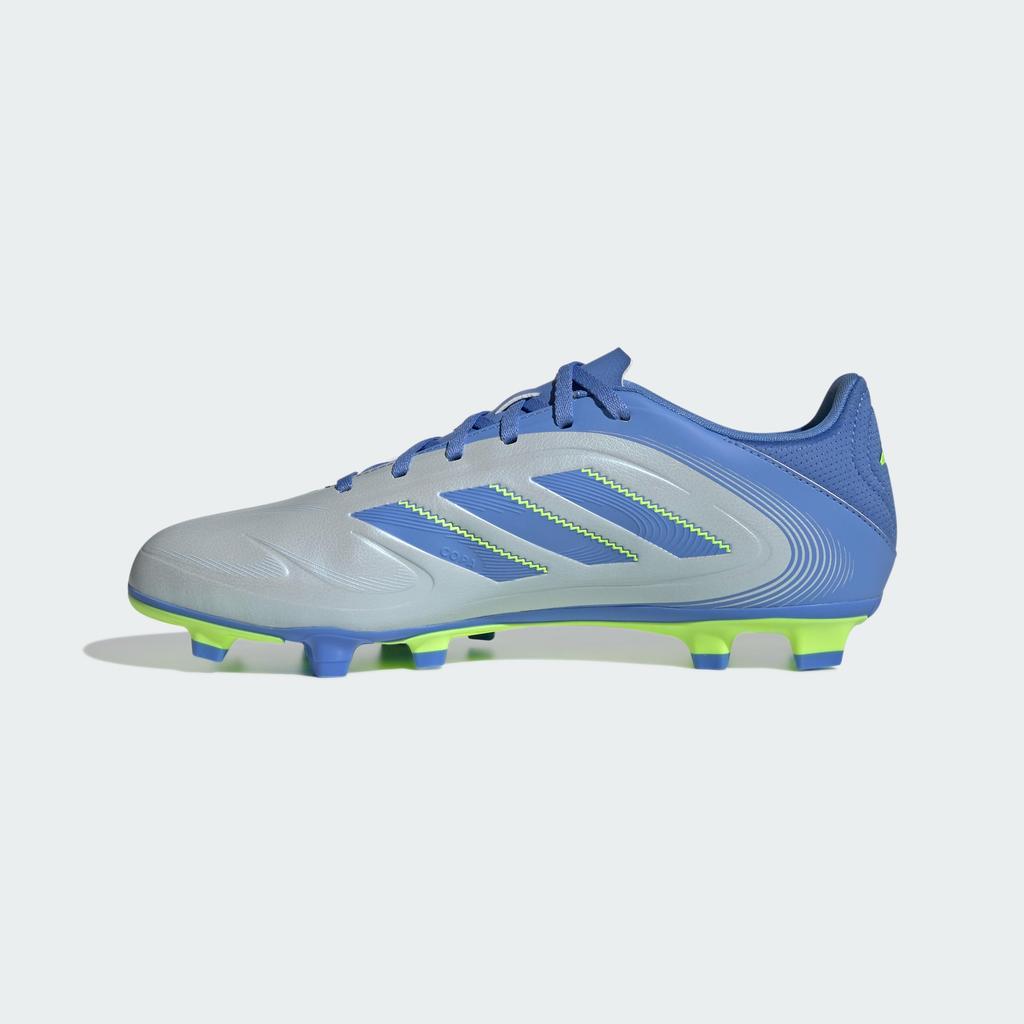 Adidas Copa Pure III Club Soccer Unisex Halo Lemon Size FG/MG Cleats, Adult, NJV28, Blue/Blue Fusion/Lucid (IE1174), 25.5cm