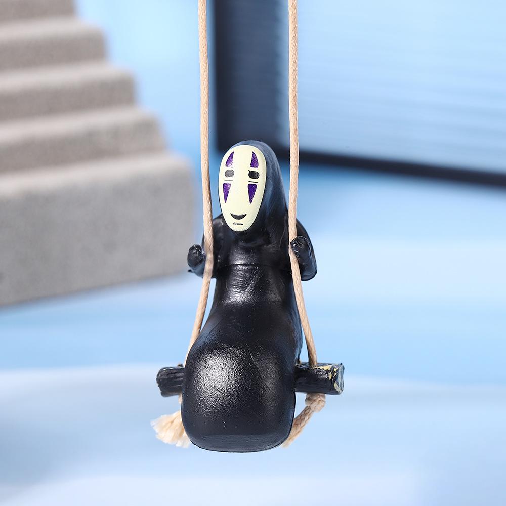 Подвеска для автомобиля «Унесенные призраками безликие люди» – TikTok Trendy Rearview Mirror Decoration