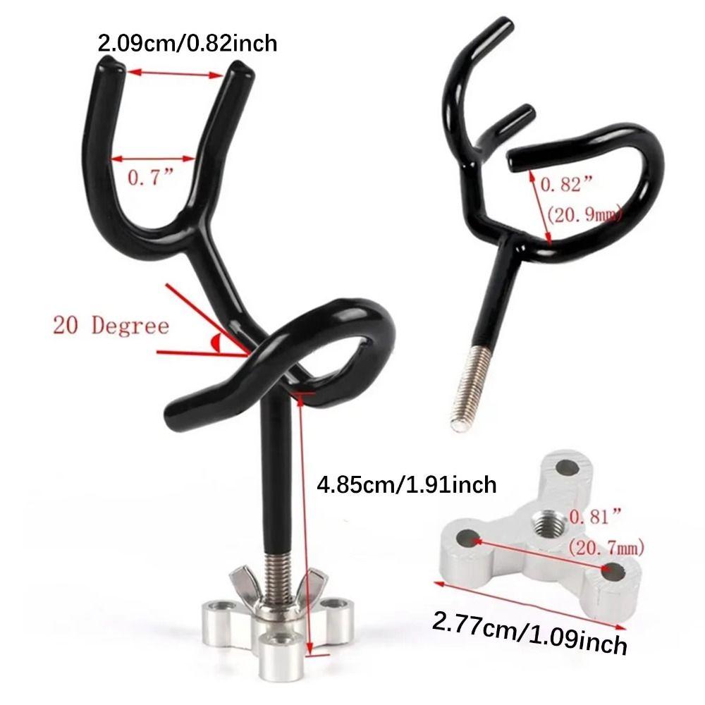 20 Degree Fishing Boat Rod Holder Metal Portable Fishing Pole Stand Fishing Pole Holders Men