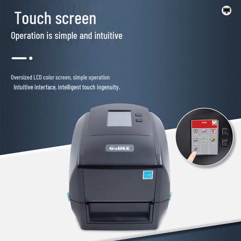 GODEX Thermal & Thermal Transfer Label Printers CN plug (adapter included)