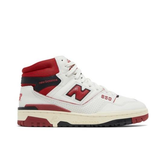 New Balance Aimé Leon Dore x 650R Белый Красный BB650RE1