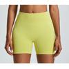 New Seamless Yoga Shorts For Women, High Waisted Peach Hip Lifting Fitness Pants, Outdoor Quick Drying Running Sports Shorts