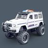Car Children Police Toy  Inertia Car Model With Lighting And Sound Function