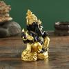 Elephant Statue Hindu Elephant God Statue Lord Ganesha Figurine Elephant God Sculpture Tabletop Decoration Ornament