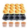 Силиконовая форма для кексов, 12 форм для вафель, противень для кексов без содержания бисфенола А