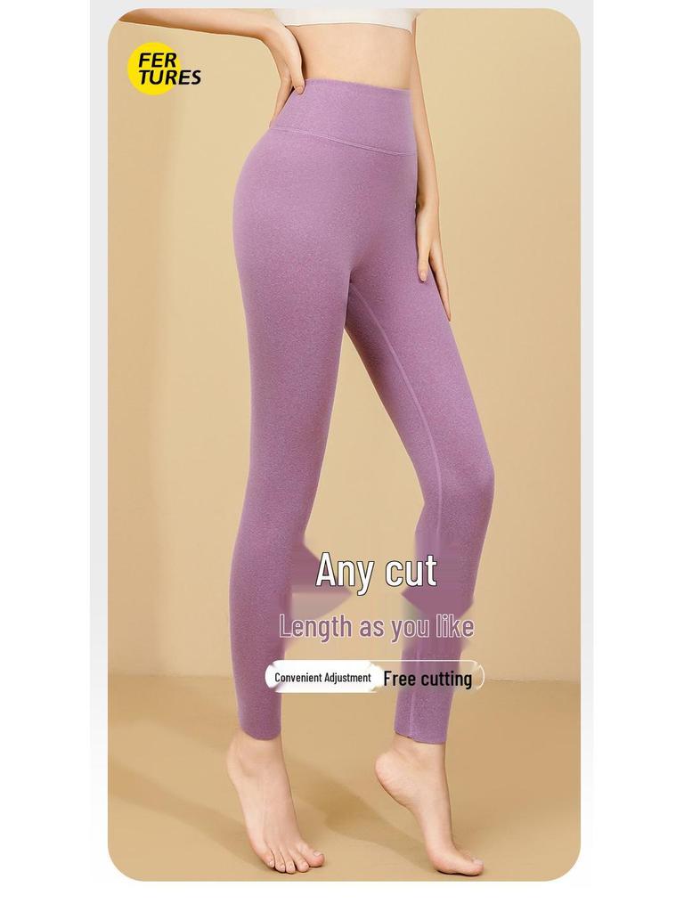 Snow Flying Fleece-Lined Warm Pants: Men's and Women's Autumn/Winter Thickened Hip-Lifting Leggings