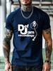 Повседневная спортивная футболка с графикой DJ Def Jam Recordings