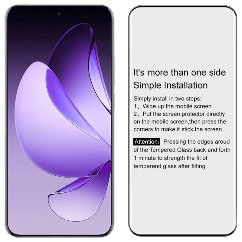 Для OPPO Reno 13 Pro 5G Glass IMAK 3D изогнутая полноэкранная закаленная стеклянная пленка