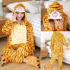 Animal Cat Tiger Kigurumi Unicorn Onesie Adult Teenagers Women Men Pajamas Funny Flannel Warm Soft Sleepwear Overall Onepiece Jumpsuit Cosplay Costume