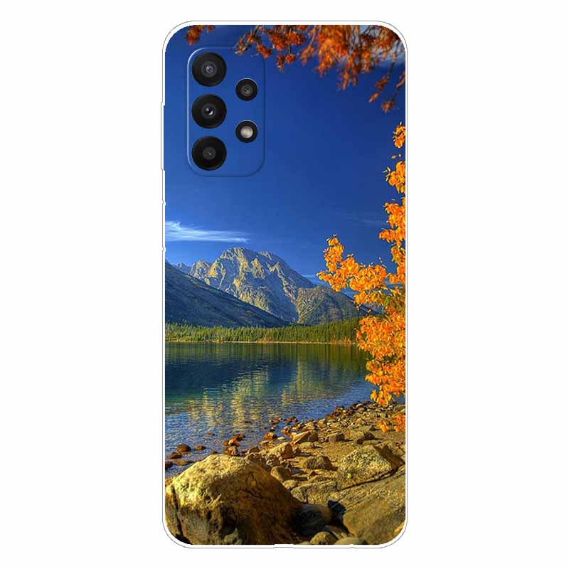 Чехол-бампер для Samsung Galaxy A23 5G, Мягкая силиконовая задняя крышка для Samsung A23 4G 6.6'', Ударопрочный чехол-бампер, Fundas A 23, Расписной