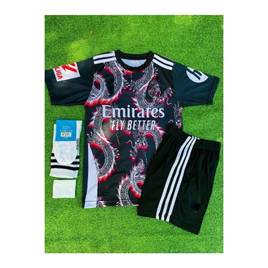 2024 / 25 Новый сезон Jude Bellingham Snake Patterned Детский трикотажный комплект 3 L