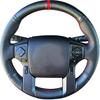 Кожаная оплетка руля из углеволокна для Toyota Tacoma 2012-2023 / Tundra 2014-2021/ Toyota 4Runner 2010-2014 2015 2016 2017 2018 2019 2020 2021