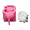 Lovely Animal Molds Castings Molds Sleep Dog Silicone Moulds DIY Epoxy Resin Molds Plasters Molds Ornament Molds