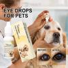 Yegbong Pet Eye Drops Relieve Eye Discomfort for Dogs and CatsClean Tear Stains and Eye DirtPet Care Products