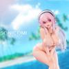 1/6 WAVE Sonicomi СУПЕР СОНИКО Фигурка СУПЕРСОНИКО 21см Аниме Девочки ПВХ Фигурка Действия Игрушка СОНИКО Статуэтка Коллекция Активности Модель Кукла