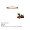 HERMES Bricole Original Design Enamel, Metal, Rose Gold Plated Bangles Women's Pink H245423FOA165