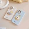Rotating cute fruit and animal phone case suitable for iPhone 17, Apple 14 Pro Max, 13, 15, full protection