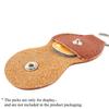 1 Piece PU Leather Guitar Picks Holder Case, Keychain Plectrum Bag 3 Colors Optional
