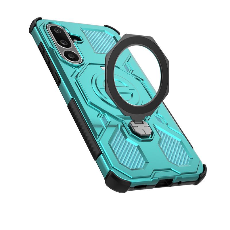 Чехол для Samsung Galaxy M56 Чехол-подставка для Samsung M56 5G Магнитная беспроводная зарядка Защитные чехлы для телефона для Samsung M56 Funda